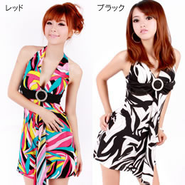 ホルターネック★プッチ柄 Sexyドレス♪