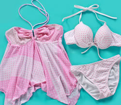 3つの分割☆ファミリー水着